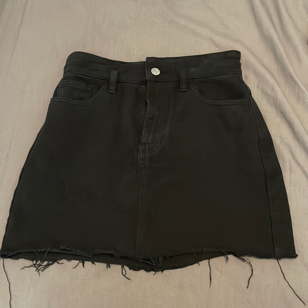 Black Pacsun Jean Skirt